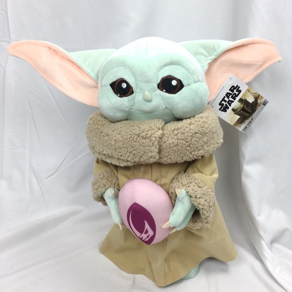 New Star Wars Mandalorian Child Yoda Easter Figure Decoration Greeter 18” Plush